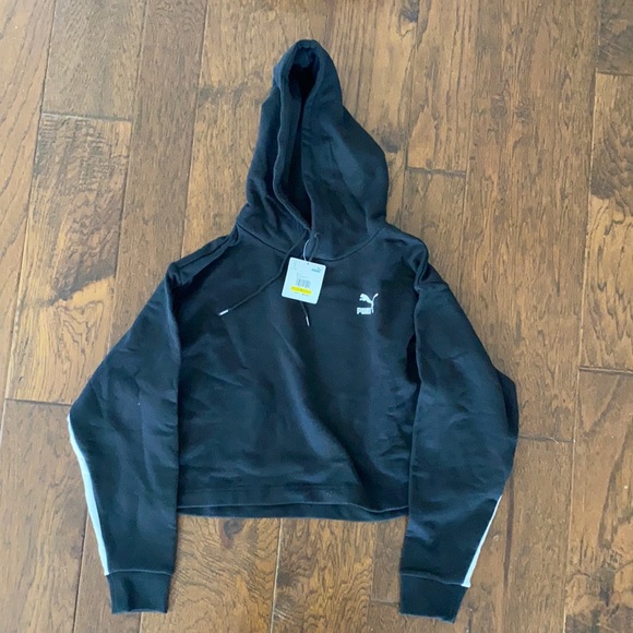 Puma Cropped Hoodie new with tags - Picture 1 of 2